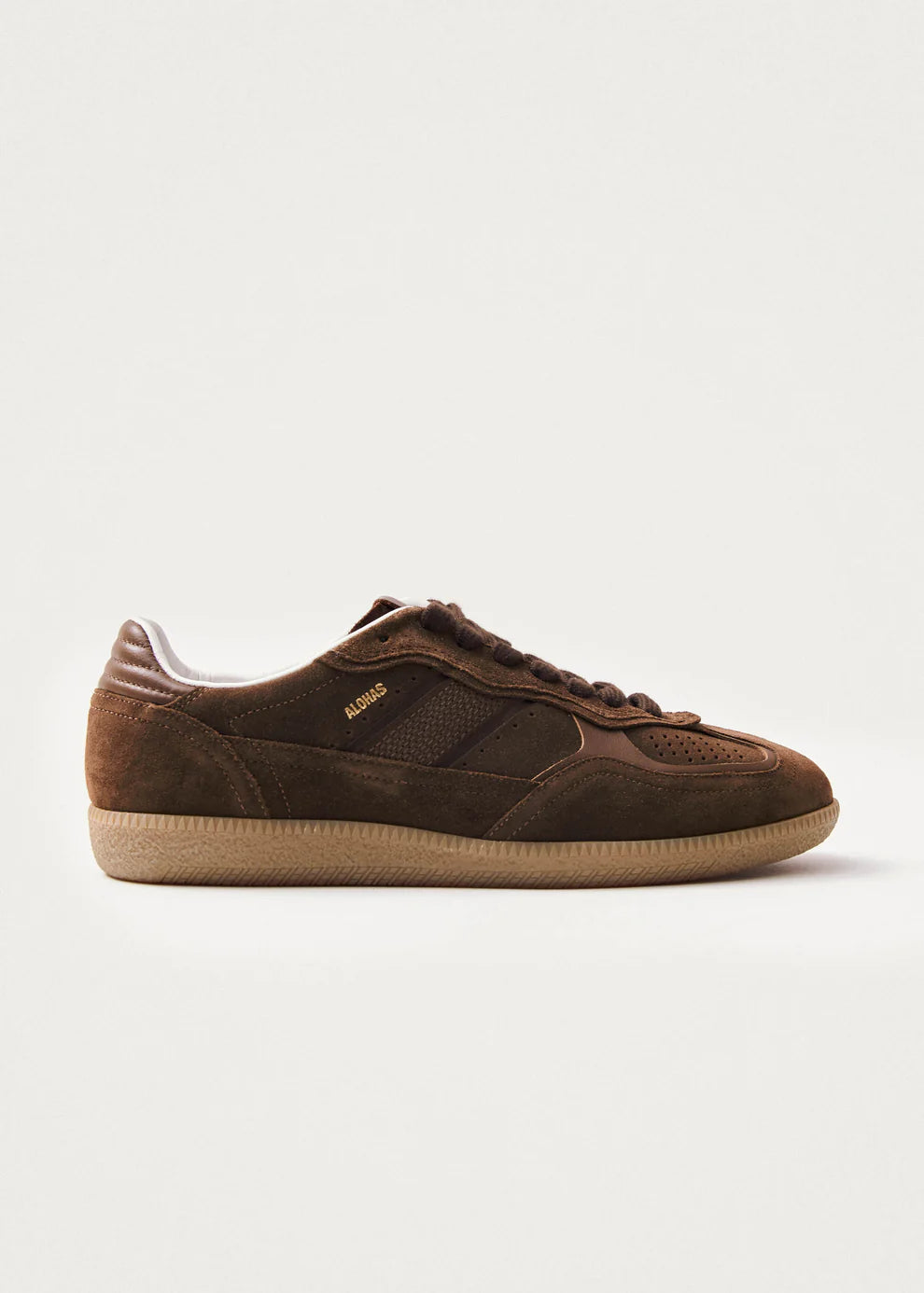 Rife Chocolate Brown Leather Sneakers