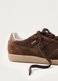 Rife Chocolate Brown Leather Sneakers