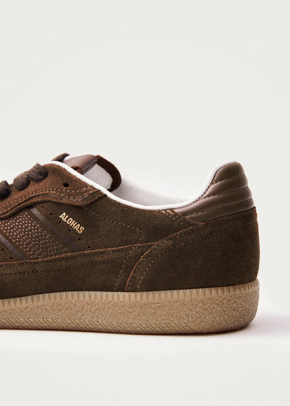 Rife Chocolate Brown Leather Sneakers