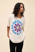 Red Hot Chili Peppers Freaky Style Merch Tee - Dirty White