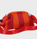 City Girl Pouch + Strap - Red / Orange