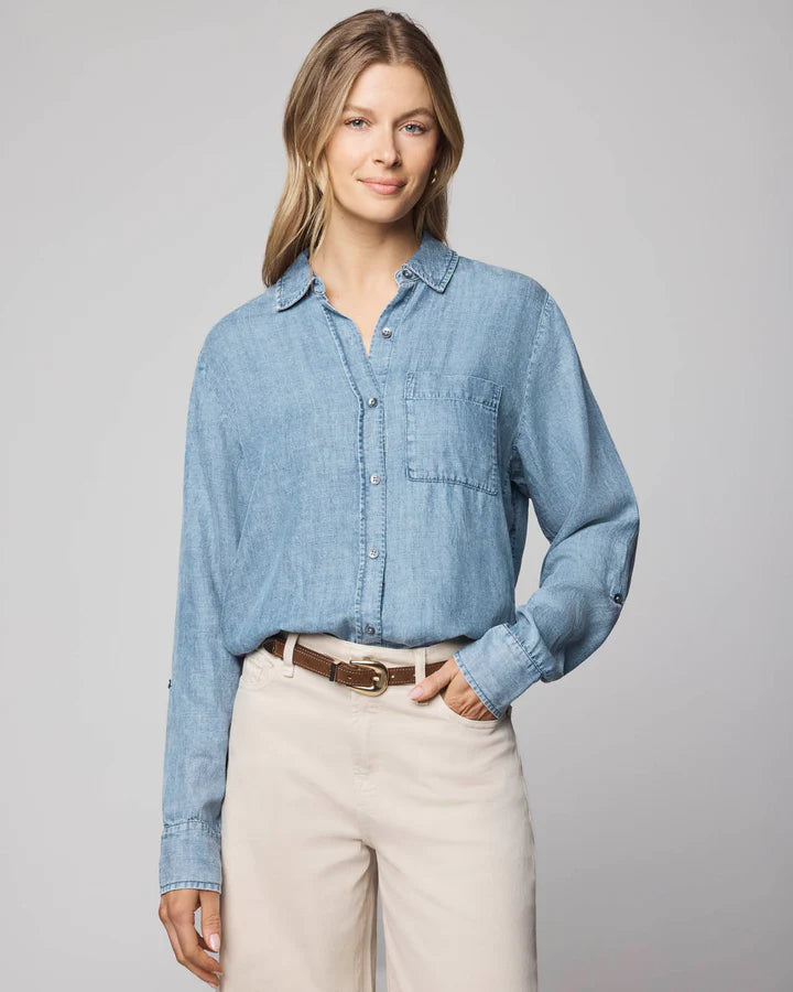 Reese Indigo Shirt - Indigo