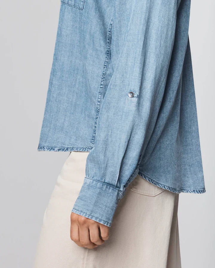 Reese Indigo Shirt - Indigo