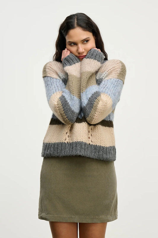 Rina Alpaca Sweater - Multi