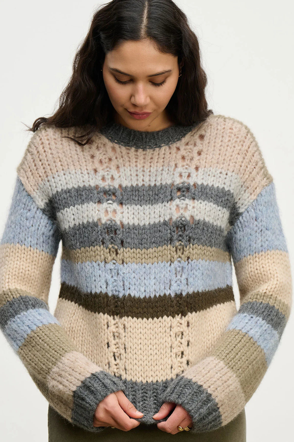 Rina Alpaca Sweater - Multi