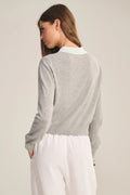 Riven Cardigan - Heather Grey