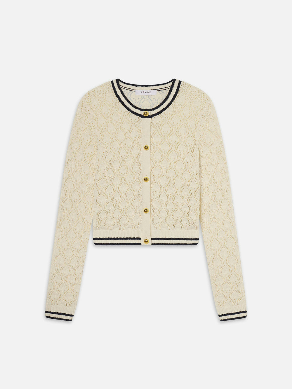 The Rookie Cardigan - Cream Multi