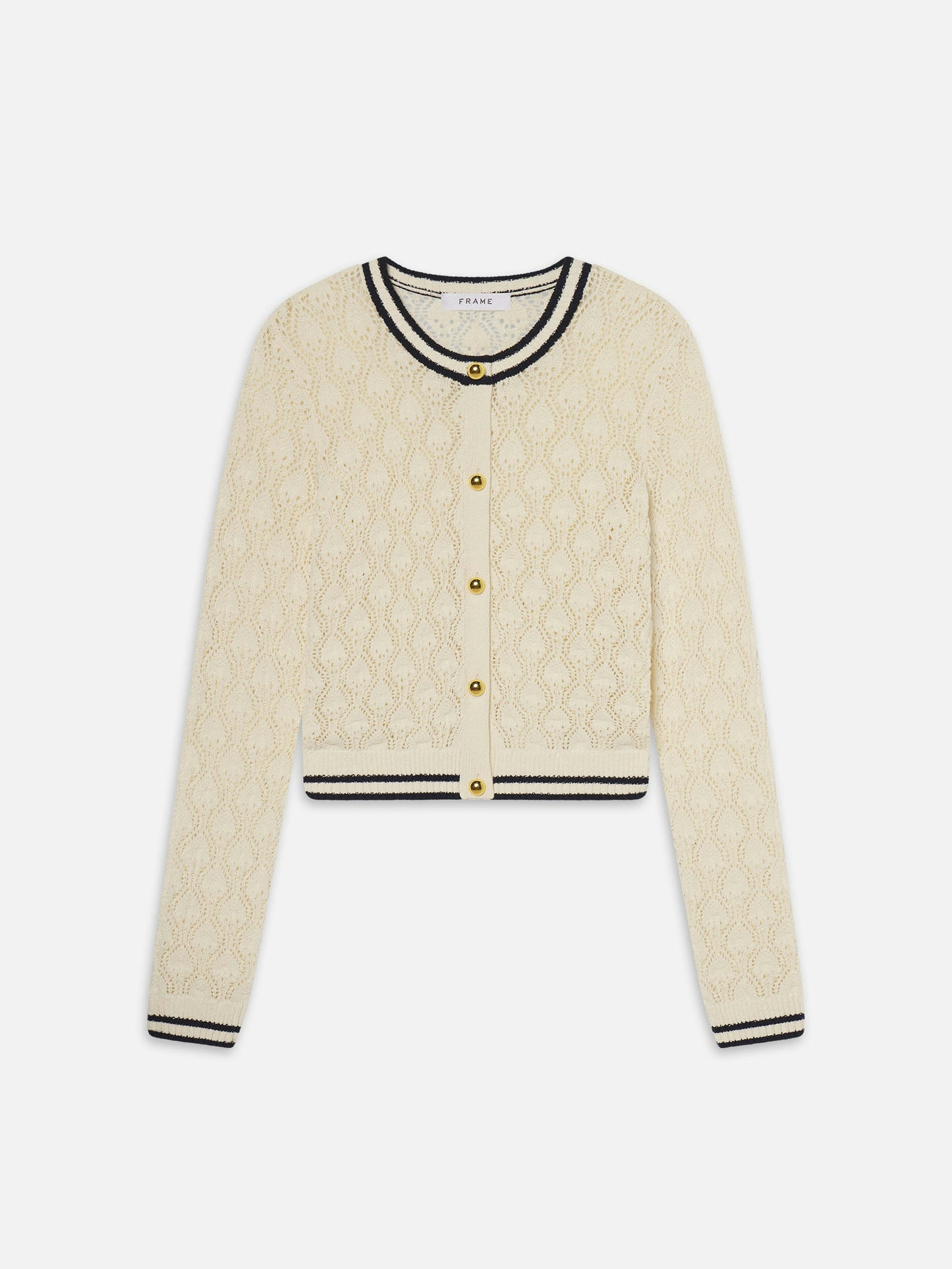 The Rookie Cardigan - Cream Multi