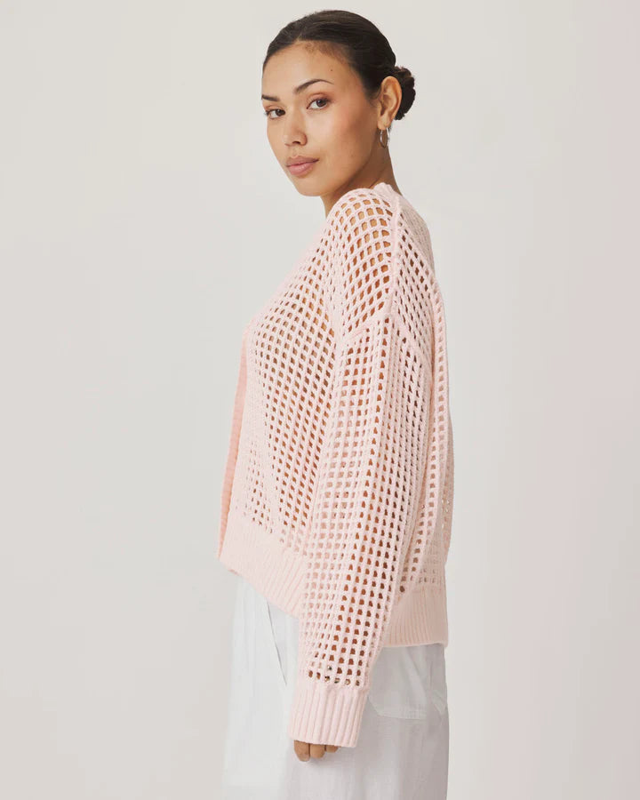 Camellia Cardigan - Rose Petal