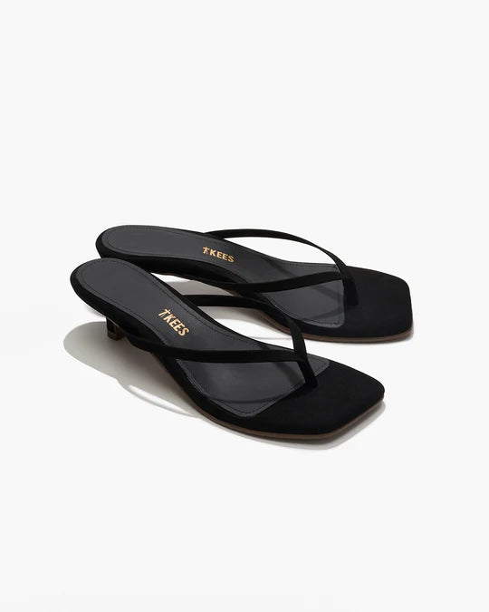 Square Toe Julia Suede - Sable