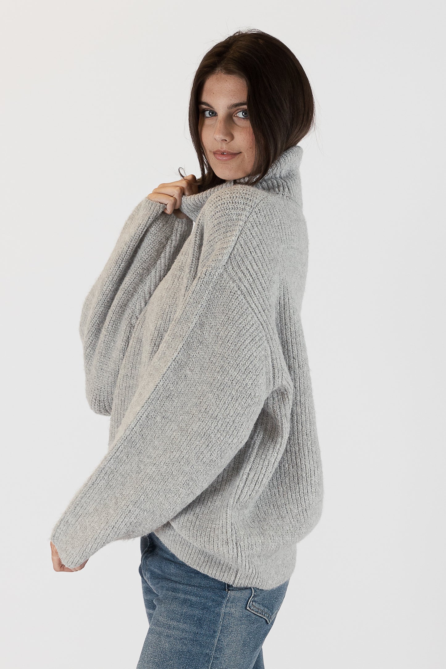Sahar Sweater - Light Grey