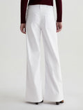 Saige Wide Leg Jean - Gallery White