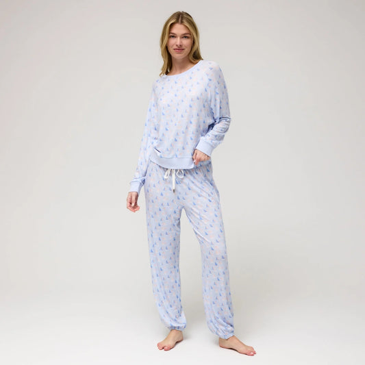 Star Seeker Long Set - Sailboats