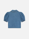 Denim Sailor Blouse - Starlet