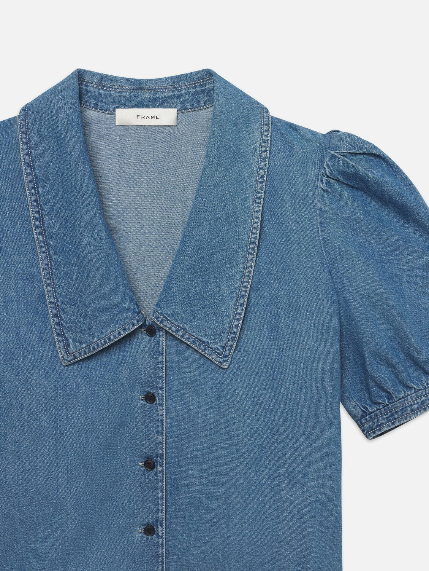 Denim Sailor Blouse - Starlet