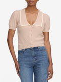 The Cashmere Sailor Sweater - Pink Sand Multi