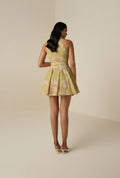 Sakhi Buckle Belt Short Dress - Olive