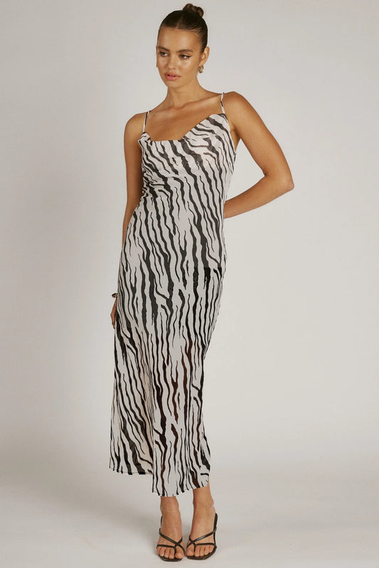 Sana Dress - Zebra