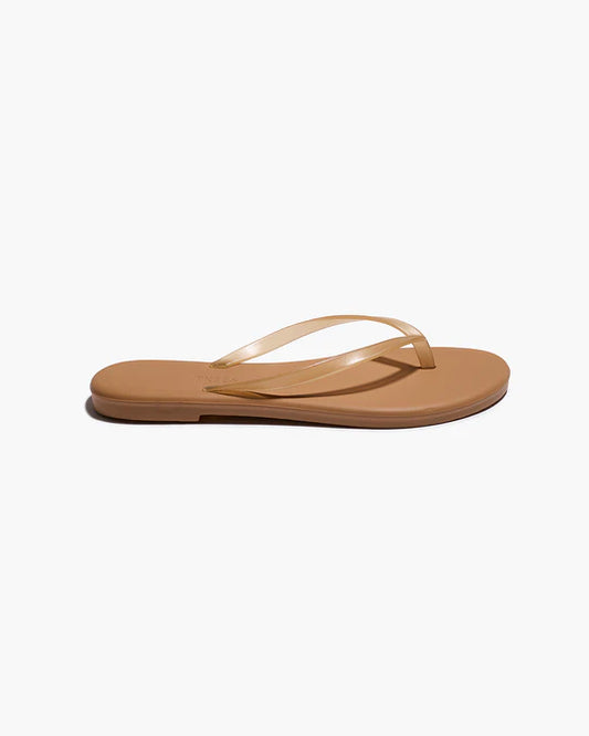 Aqua Flip Flops - Sand