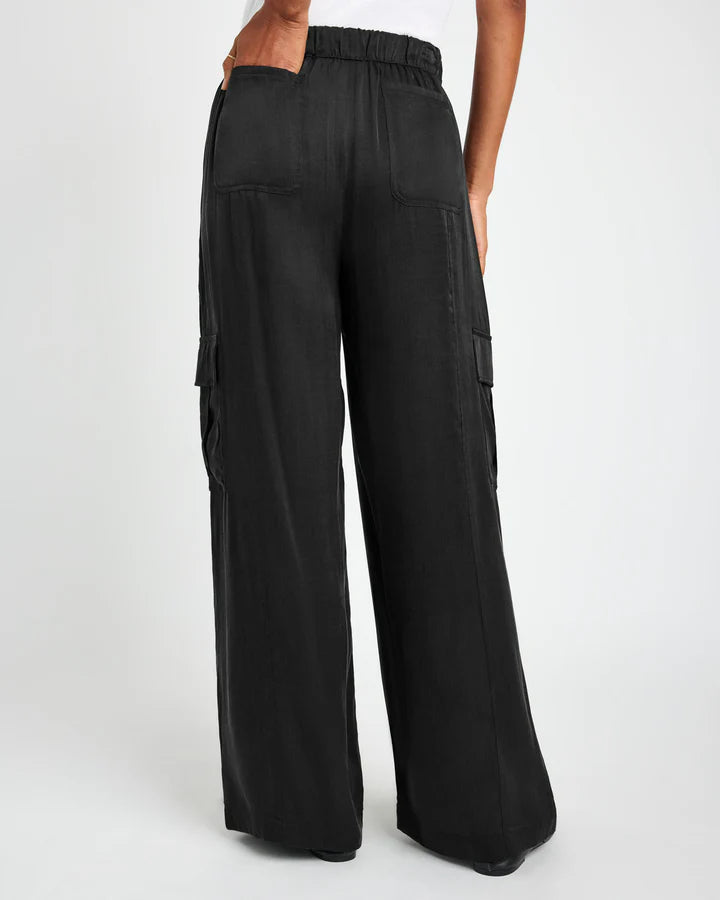 Savannah Sateen Pant - Black