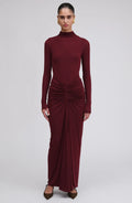 Scorpio Dress - Oxblood