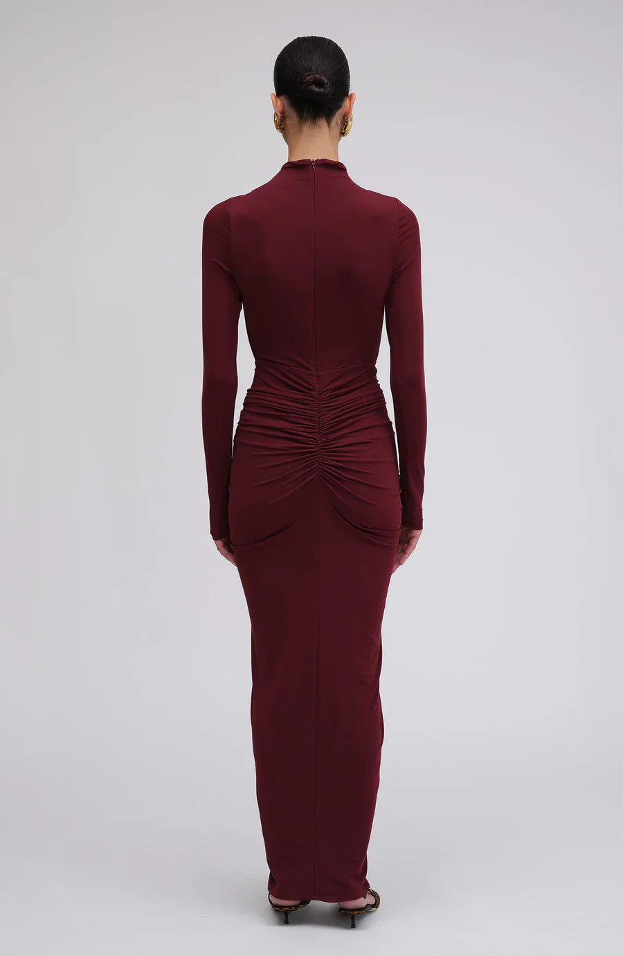 Scorpio Dress - Oxblood