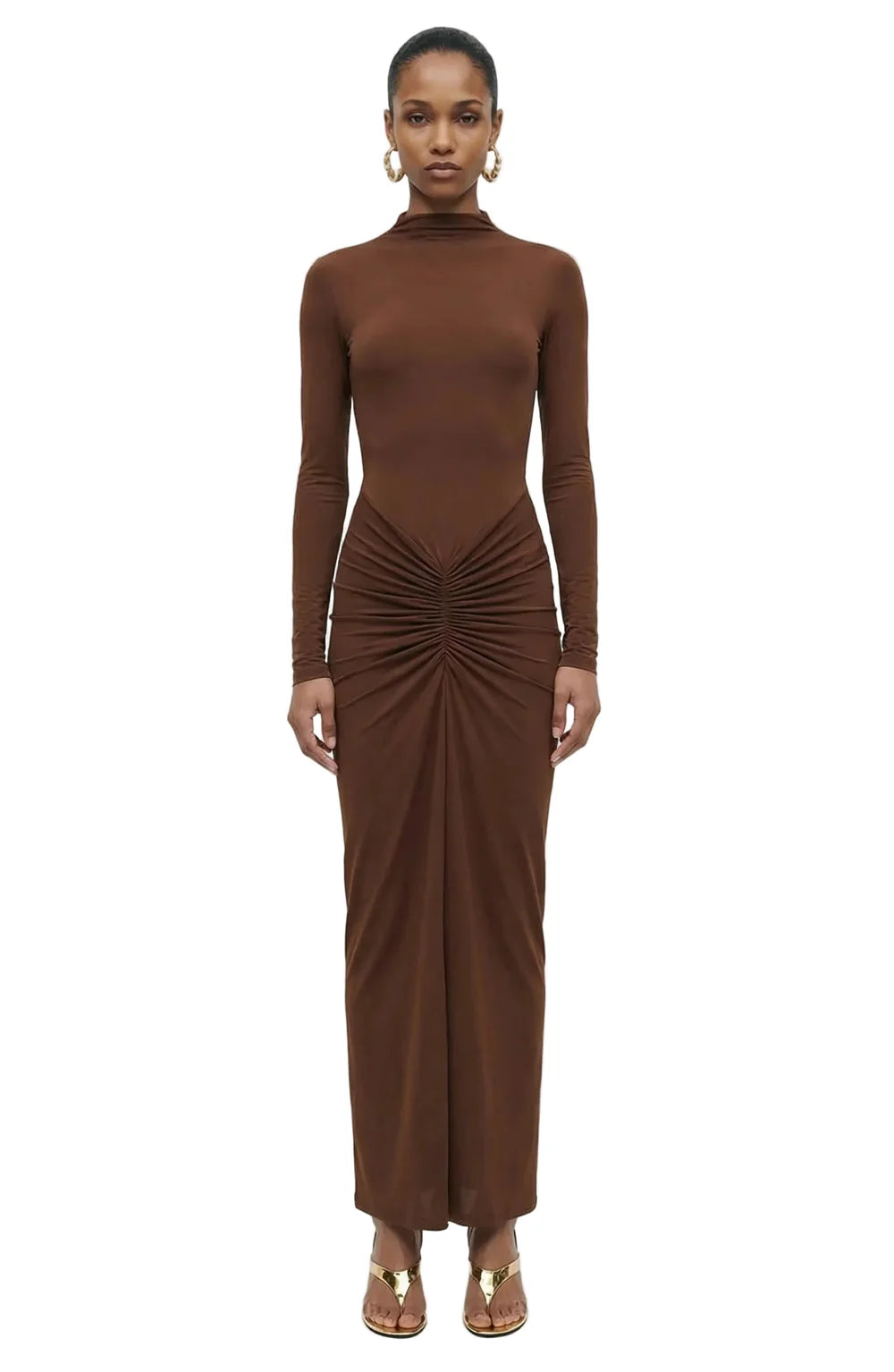 Scorpio Dress - Brown