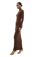 Scorpio Dress - Brown