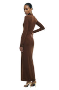 Scorpio Dress - Brown