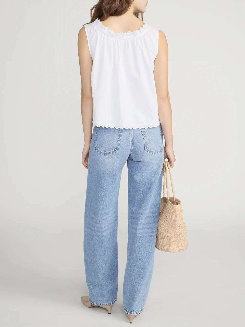 The Serene Tank - White