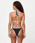 Shane Bikini Bottom - Black / Cream