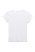 Sheryl Recycled Cotton Baby Tee - White
