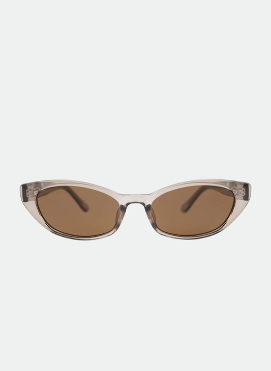 Sunglasses - Transparent Olive/Brown