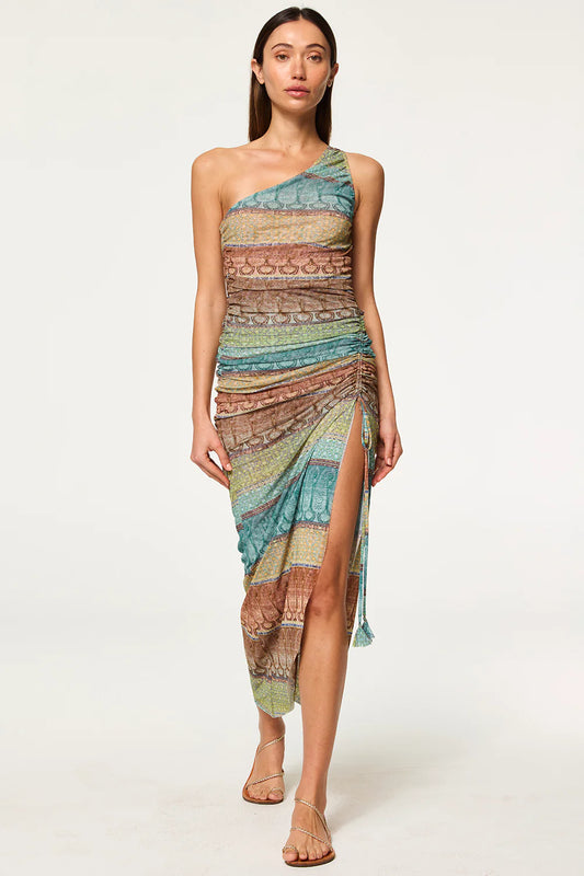 Sirena Dress - Paisley  Ombré  Mesh