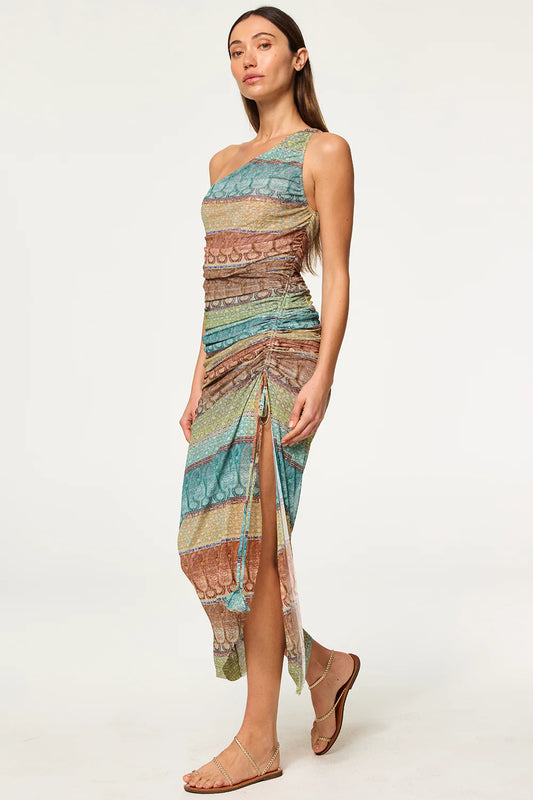 Sirena Dress - Paisley  Ombré  Mesh