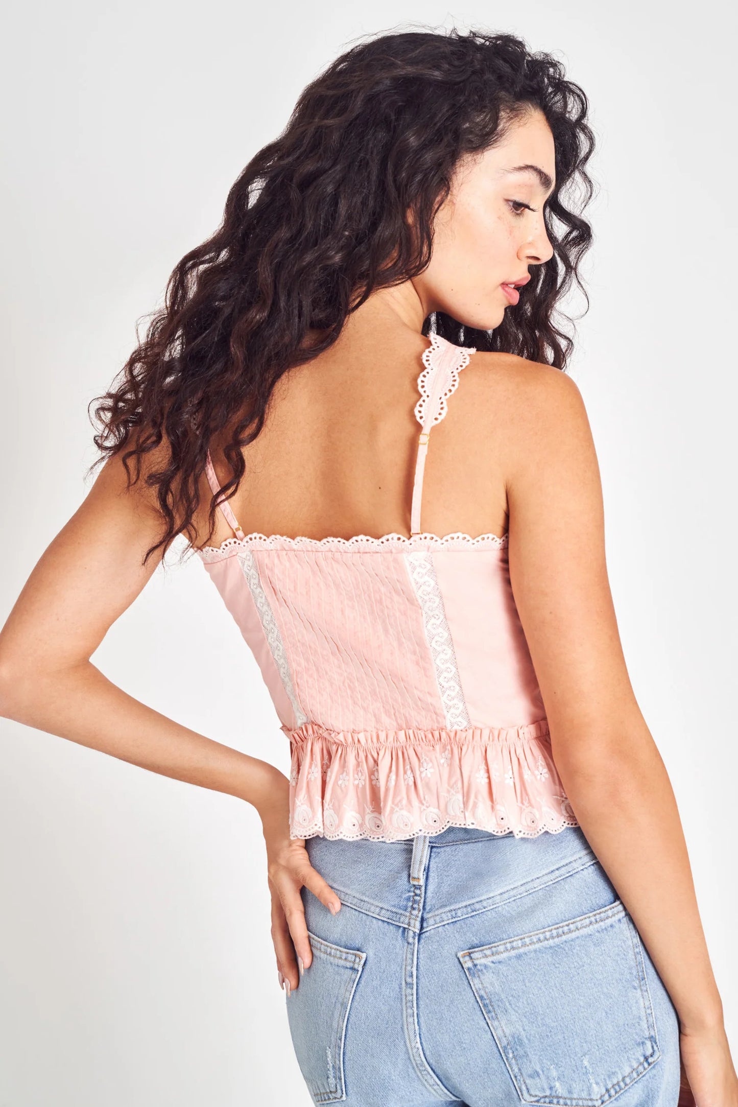 Skipper Bustier - Bubble Bath Pink