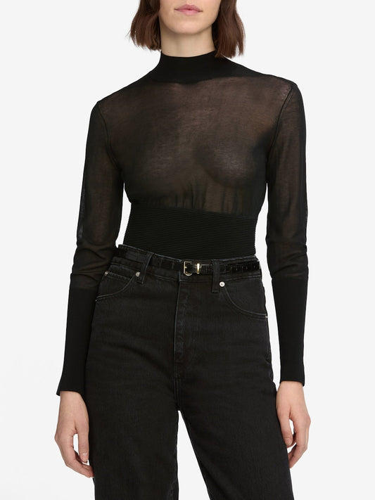 The Sleek Sweater - Black