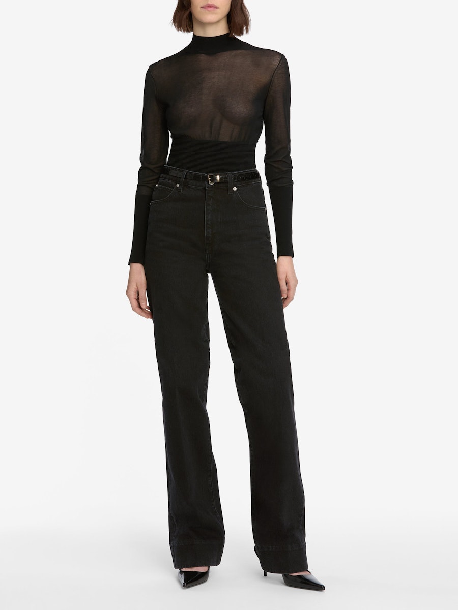 The Sleek Sweater - Black