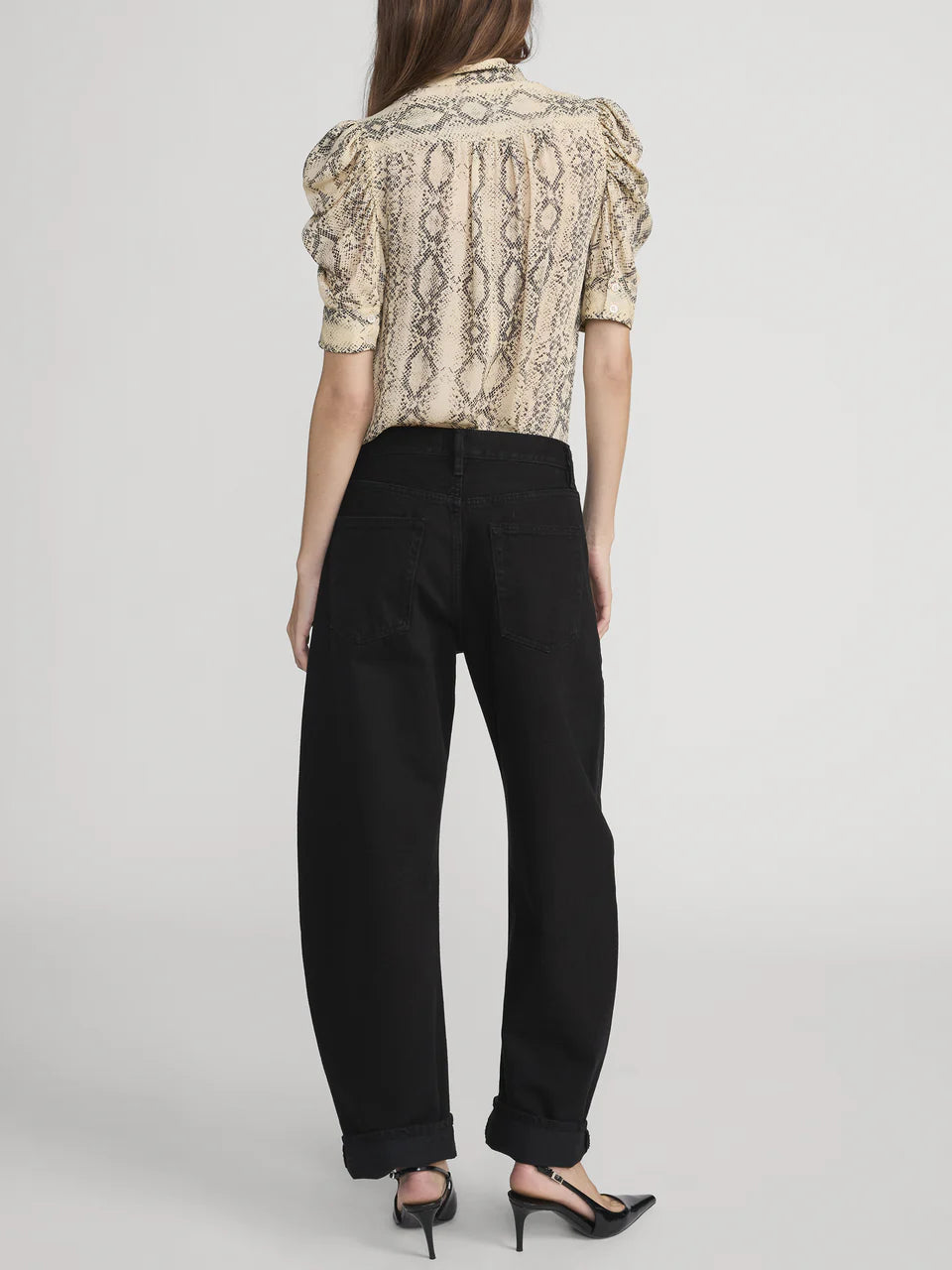 The Gillian Top - Snakeskin