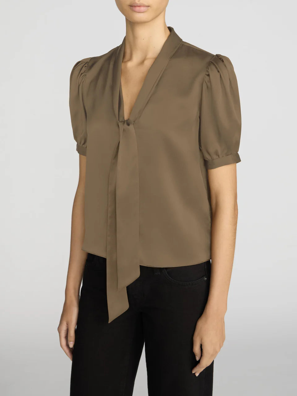 The Sonnet Blouse - Moss
