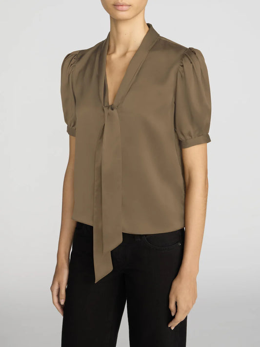 The Sonnet Blouse - Moss