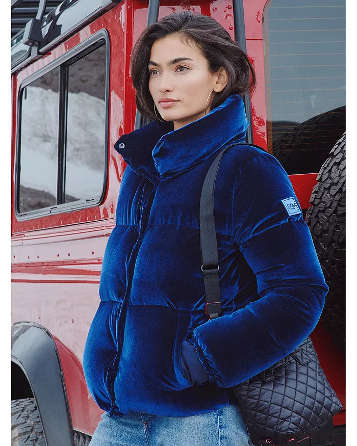 Sophia Velvet Jacket Navy