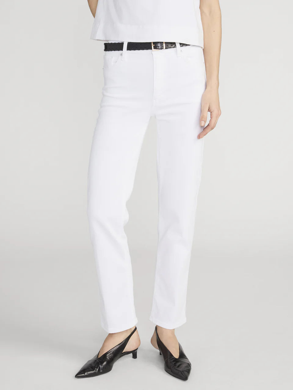 Le Sleek Straight - White