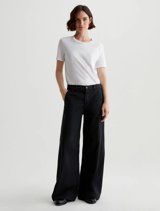 Caden Wide Leg - Sulfur Black