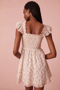 Sunshine Mini Cotton Dress - Cherry Kisses