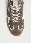 Rife Taupe Leather Sneakers