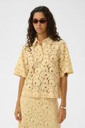 Taya Blouse - Reed Yellow