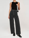 Taylor Relaxed Barrel Ultra High Rise 31" Jeans - Nightshade