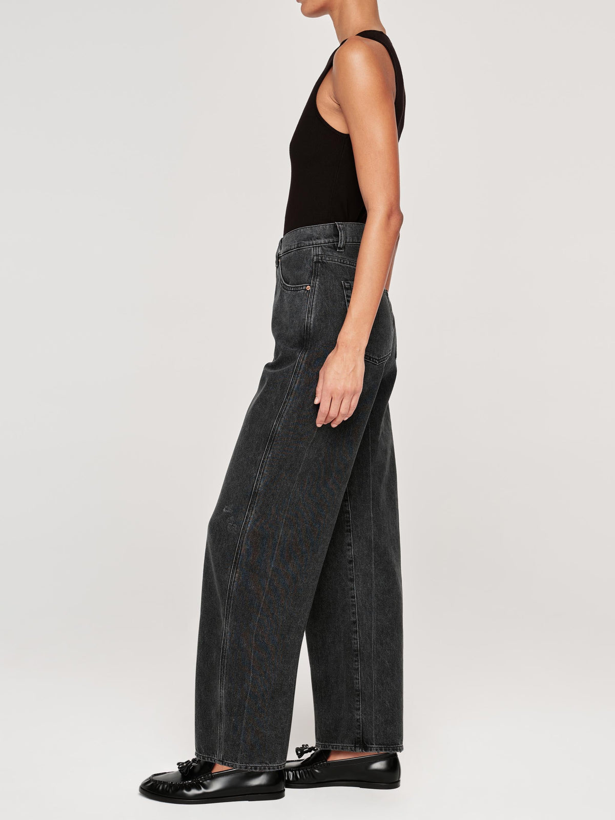Taylor Relaxed Barrel Ultra High Rise 31" Jeans - Nightshade