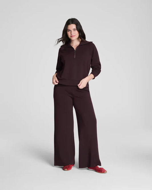 AirEssentials® Wide Leg Pant - Truffle Brown